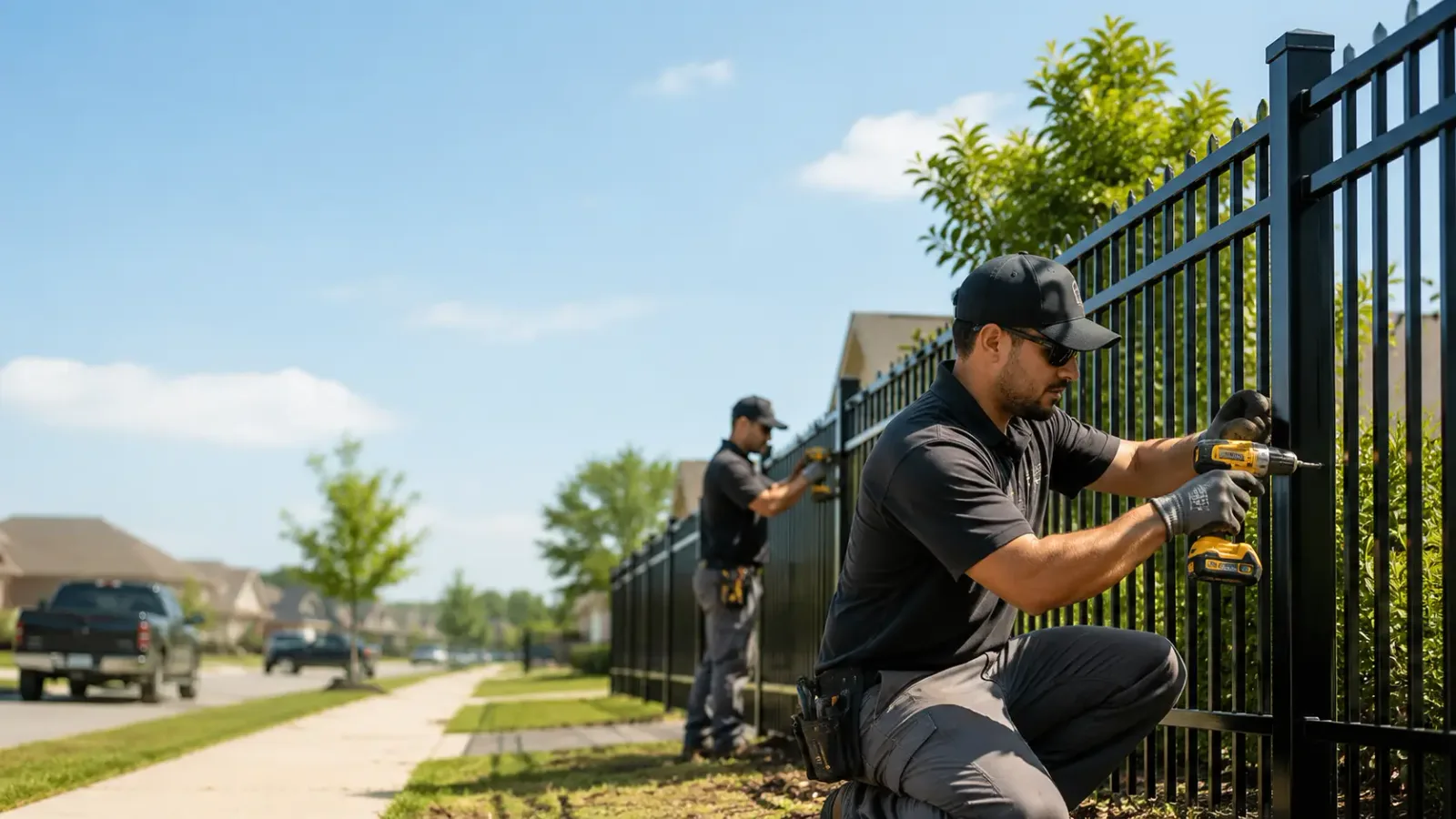 Metal Fence Installation in Herndon, KY